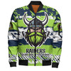 Canberra Raiders Bomber Jacket - Theme Song Inspired