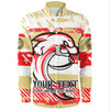 Redcliffe Dolphins Long Sleeve Shirt - Theme Song Inspired