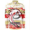 Redcliffe Dolphins Long Sleeve Shirt - Theme Song Inspired