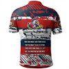 Sydney Roosters Polo Shirt - Theme Song Inspired