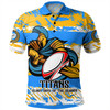 Gold Coast Titans Sport Polo Shirt - Theme Song Inspired