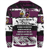 Manly Warringah Sea Eagles Sweatshirt - Theme Song Inspired