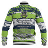 Canberra Raiders Baseball Jacket - Theme Song Inspired