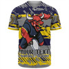 North Queensland Cowboys Baseball Shirt - Theme Song Inspired