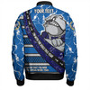 Canterbury-Bankstown Bulldogs Bomber Jacket - Theme Song For Rugby With Sporty Style