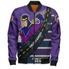 Melbourne Storm Bomber Jacket - Theme Song For Rugby With Sporty Style