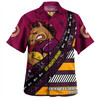 Brisbane Broncos Hawaiian Shirt - Theme Song For Rugby With Sporty Style