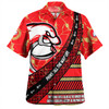 Redcliffe Dolphins Hawaiian Shirt - Theme Song For Rugby With Sporty Style