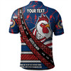 Sydney Roosters Polo Shirt - Theme Song For Rugby With Sporty Style