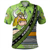 Canberra Raiders Polo Shirt - Theme Song For Rugby With Sporty Style