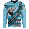 Cronulla-Sutherland Sharks Sweatshirt - Theme Song For Rugby With Sporty Style