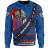 Newcastle Knights Sport Sweatshirt - Theme Song For Rugby With Sporty Style