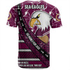 Manly Warringah Sea Eagles T-Shirt - Theme Song For Rugby With Sporty Style