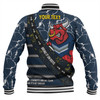 North Queensland Cowboys Baseball Jacket - Theme Song For Rugby With Sporty Style