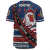 Sydney Roosters Baseball Shirt - Theme Song For Rugby With Sporty Style