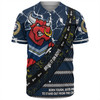 North Queensland Cowboys Baseball Shirt - Theme Song For Rugby With Sporty Style