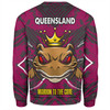 Cane Toads Sport Sweatshirt - Custom Marron To The Core