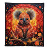 Australia Koala Custom Quilt - Dreaming Art Koala Aboriginal Inspired Quilt