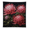 Australia Waratah Quilt - Red Waratah Flowers Fine Art Ver1 Quilt