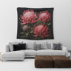 Australia Waratah Tapestry - Red Waratah Flowers Fine Art Ver1 Tapestry