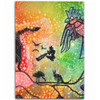 Australia Aboriginal Area Rug - The Dream Time Spiritual Colourful Aboriginal Style Acrylic Desgin Area Rug