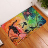 Australia Aboriginal Door Mat - The Dream Time Spiritual Colourful Aboriginal Style Acrylic Desgin Door Mat