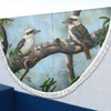 Australia Kookaburra Beach Blanket - Laughing Kookaburras Beach Blanket