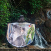 Australia Koala Beach Blanket - Koala with a Scarlet Honeyeater Beach Blanket