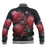 Australia Waratah Baseball Jacket - Red Waratah Flowers Fine Art Ver2 Baseball Jacket