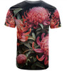 Australia Waratah T-shirt - Red Waratah Flowers Fine Art Ver3 T-shirt