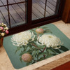 Australia Waratah Door Mat - White Waratah Flowers Fine Art Ver1 Door Mat