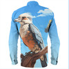 Australia Kookaburra Long Sleeve Shirts - Kookaburra With Blue Sky Long Sleeve Shirts