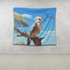 Australia Kookaburra Tapestry - Kookaburra With Blue Sky Tapestry