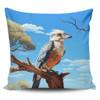 Australia Kookaburra Pillow Covers - Kookaburra With Blue Sky Pillow Covers