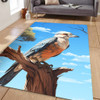 Australia Kookaburra Area Rug - Kookaburra With Blue Sky Area Rug