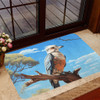Australia Kookaburra Door Mat - Kookaburra With Blue Sky Door Mat