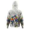 Australia Rainbow Lorikeets Hoodie - Rainbow Lorikeets Birds Art Hoodie