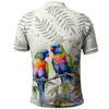 Australia Rainbow Lorikeets Polo Shirt - Rainbow Lorikeets Birds Art Polo Shirt