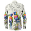Australia Rainbow Lorikeets Long Sleeve Shirts - Rainbow Lorikeets Birds Art Long Sleeve Shirts