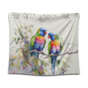 Australia Rainbow Lorikeets Tapestry - Rainbow Lorikeets Birds Art Tapestry