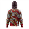 Australia Aboriginal Hoodie - Aboriginal Contemporary Dot Painting Inspired Hoodie