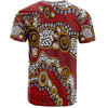 Australia Aboriginal T-shirt - Aboriginal Contemporary Dot Painting Inspired T-shirt
