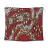 Australia Aboriginal Tapestry - Aboriginal Contemporary Dot Painting Inspired Tapestry