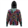 Australia Aboriginal Hoodie - Aboriginal Dot Art Color Inspired Hoodie