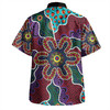 Australia Aboriginal Hawaiian Shirt - Aboriginal Dot Art Color Inspired Hawaiian Shirt
