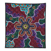 Australia Aboriginal Quilt - Aboriginal Dot Art Color Inspired Quilt