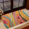 Australia Aboriginal Door Mat - Indigenous Aboriginal Art Dot Color Door Mat