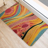 Australia Aboriginal Door Mat - Indigenous Aboriginal Art Dot Color Door Mat