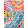 Australia Aboriginal Area Rug - Aboriginal Colourful Dots Art Inspired Area Rug