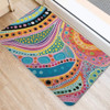 Australia Aboriginal Door Mat - Aboriginal Colourful Dots Art Inspired Door Mat